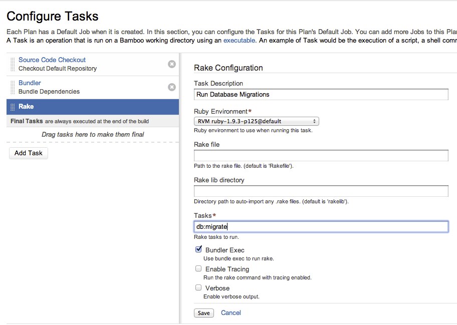 Rake DB Migrate Task